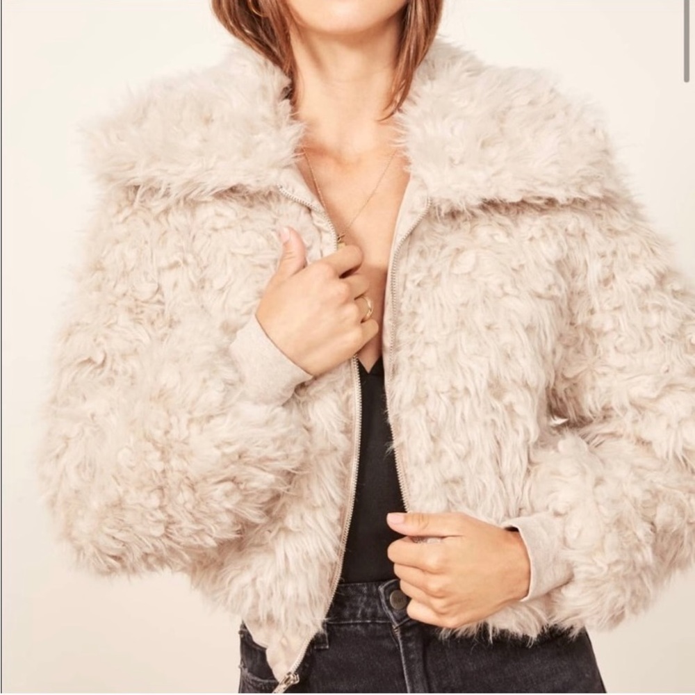 Reformation Fur Coat